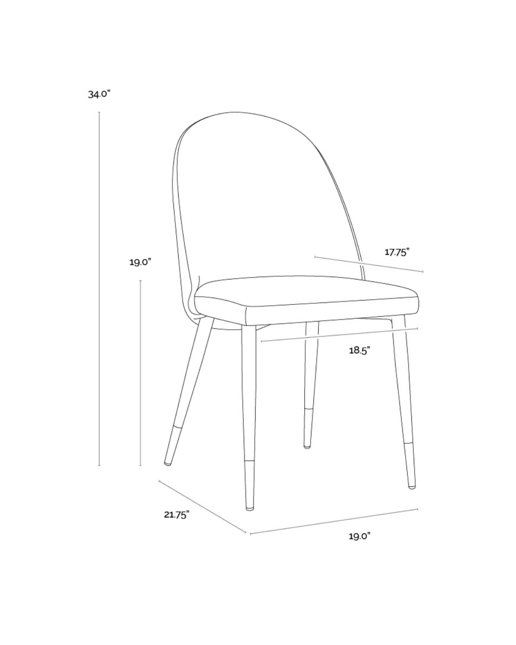 KLINE DINING CHAIR