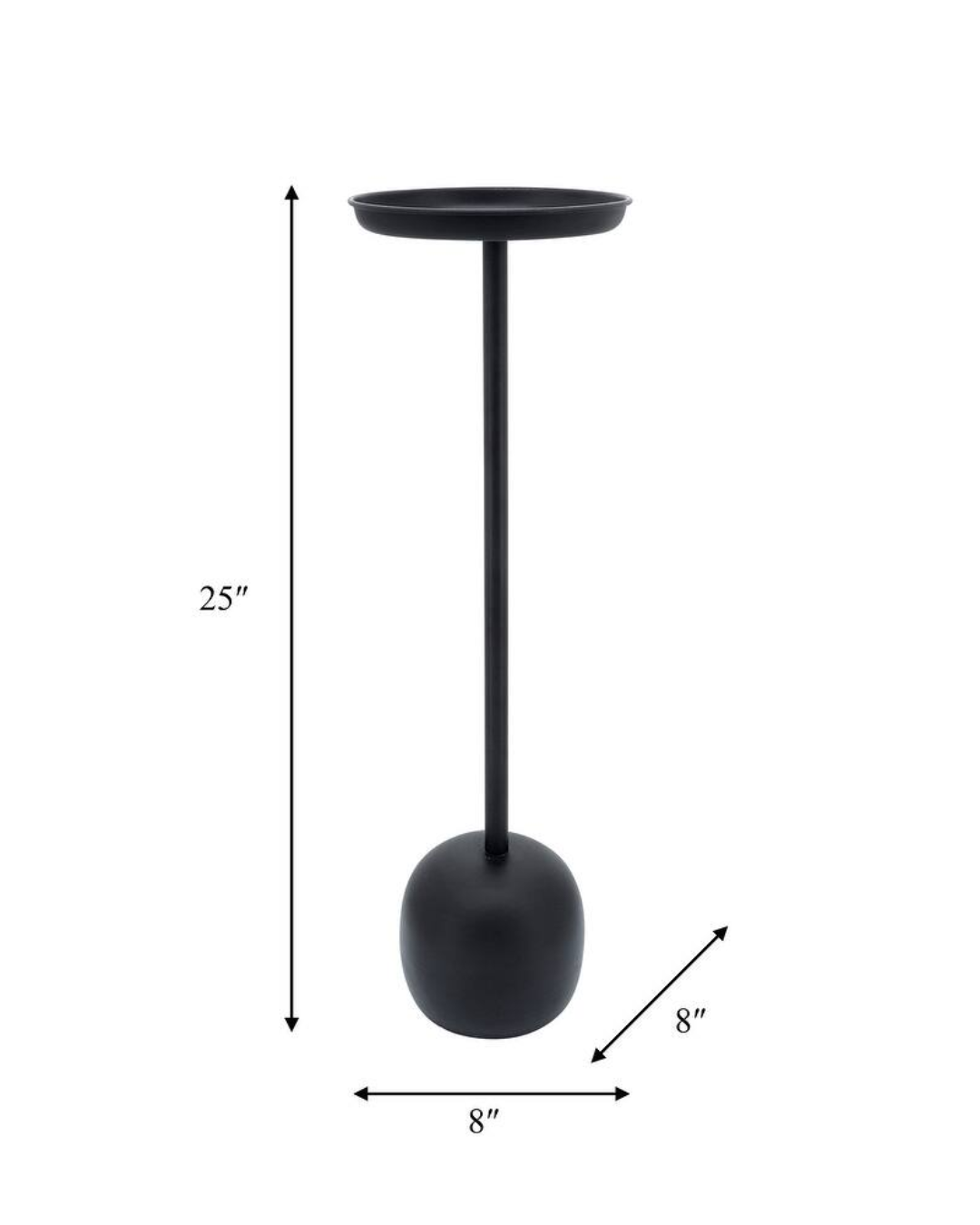 MESA METAL DRINK BLACK