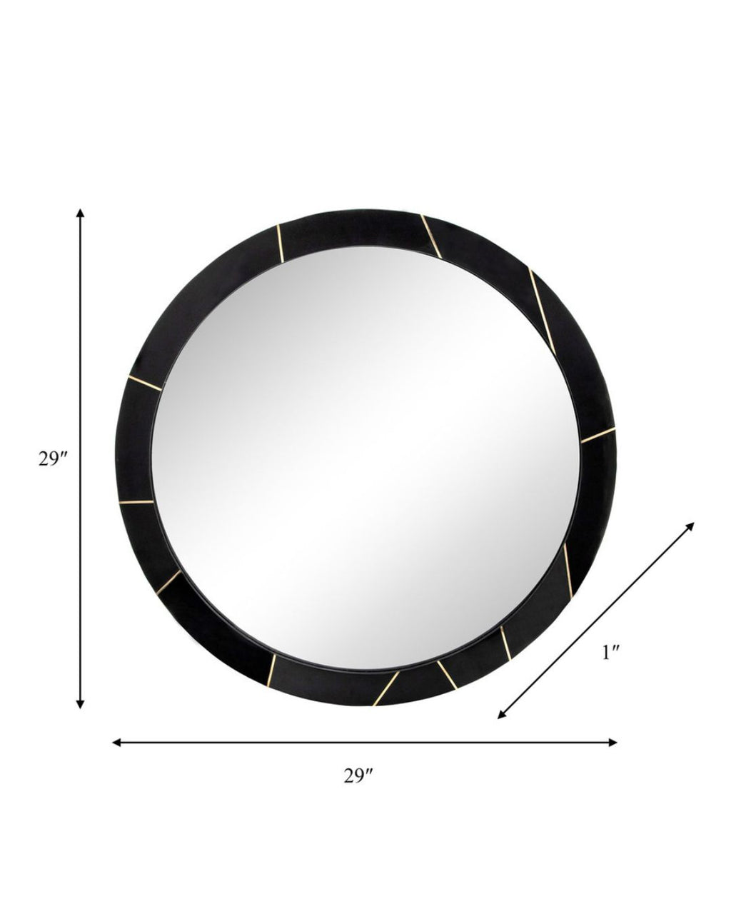 ESPEJO CIRCULAR BLACK