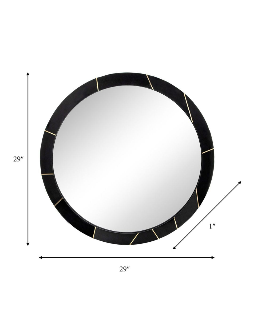 ESPEJO CIRCULAR BLACK