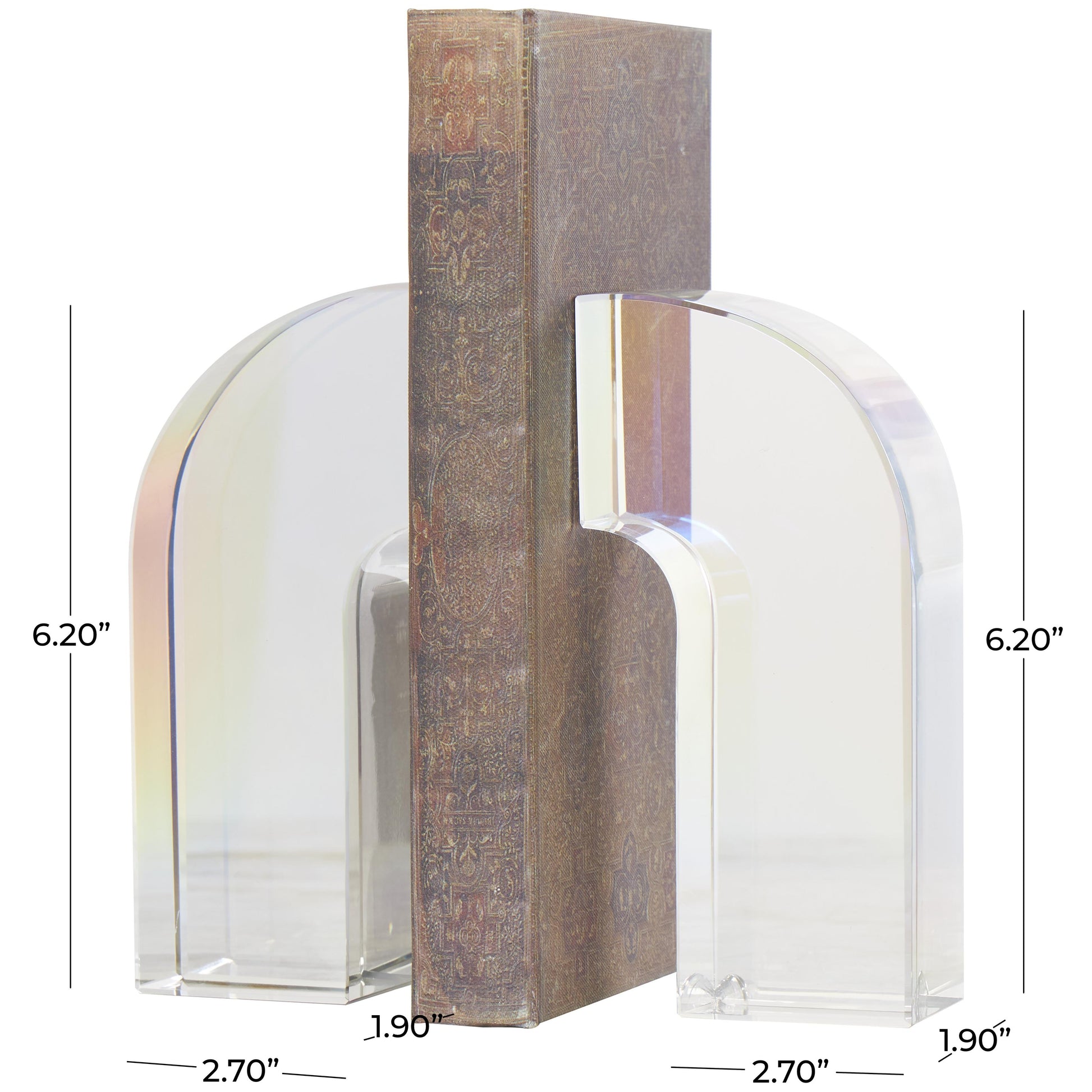 BOOKEND CRYSTAL