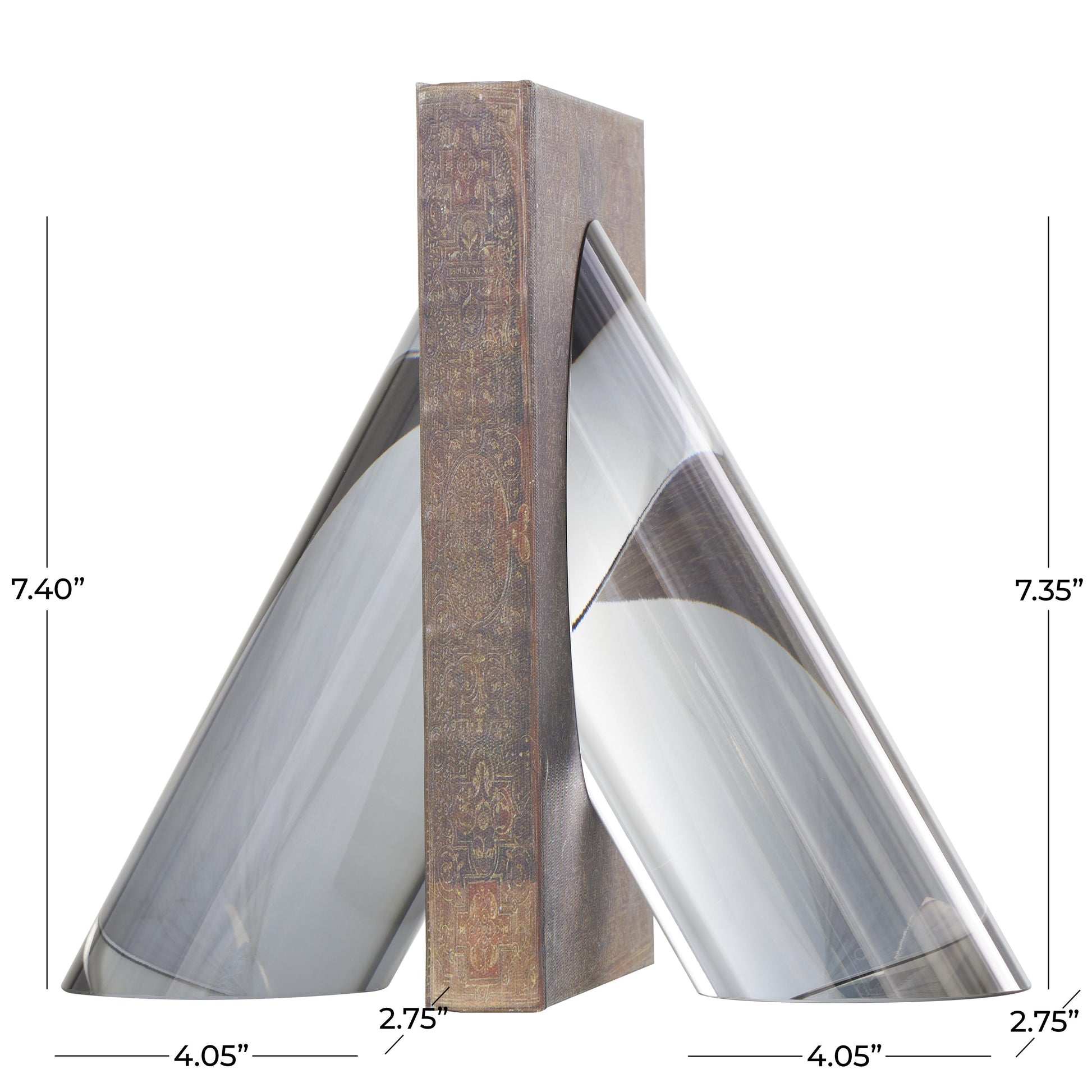 BOOKEND CRYSTAL