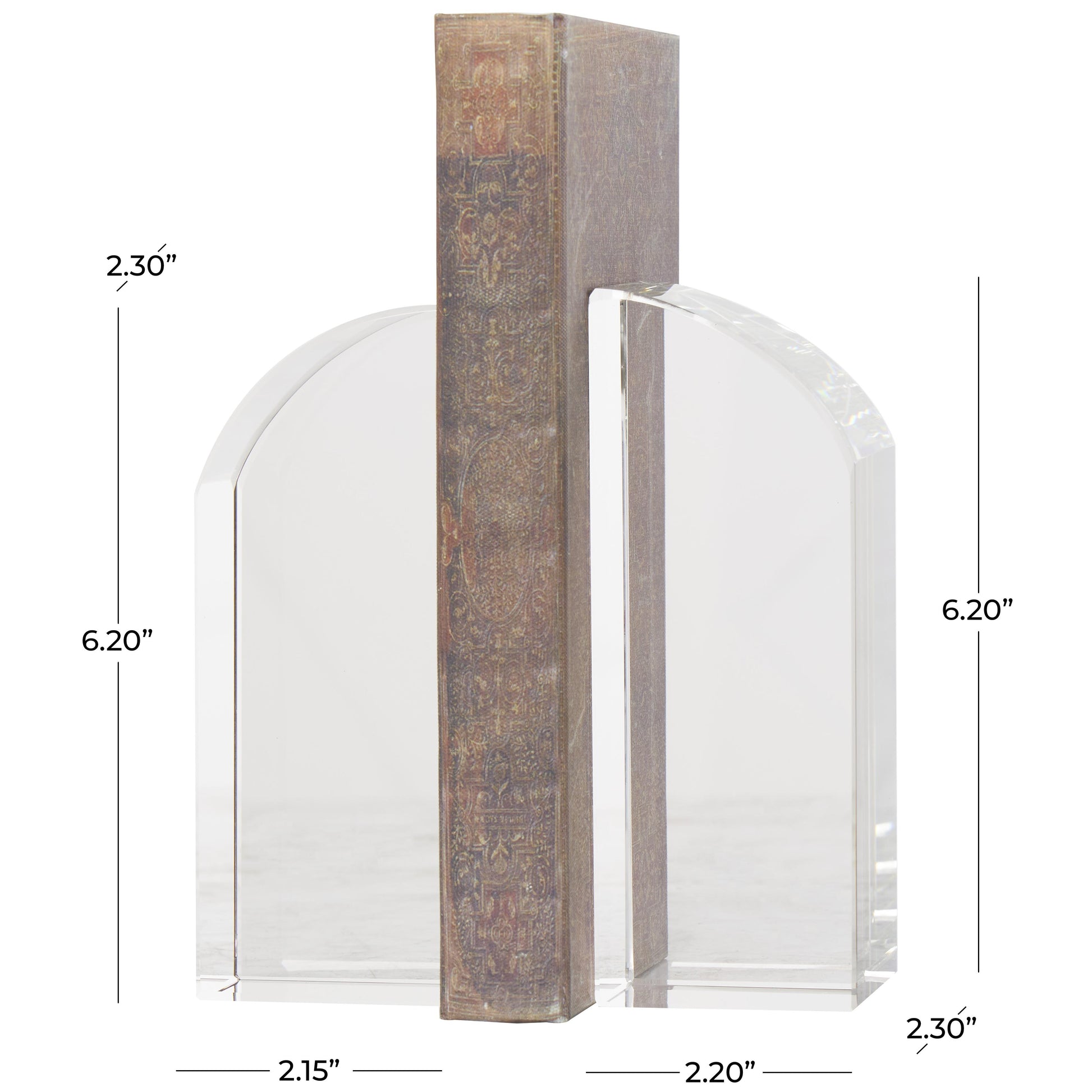 BOOKEND CRYSTAL