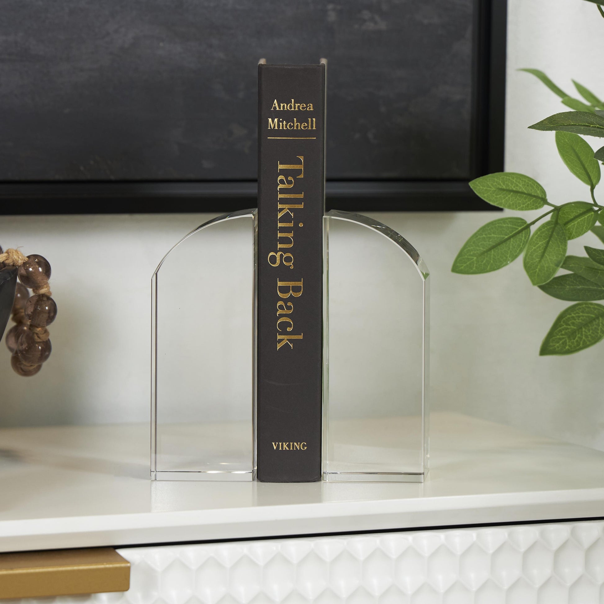 BOOKEND CRYSTAL