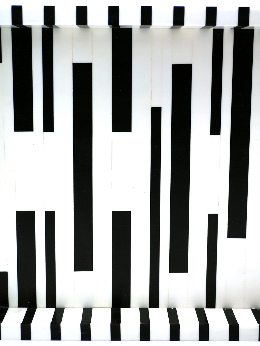 CHAROLA BRICK BLAK & WITHE