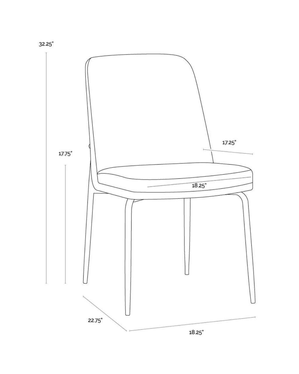 ZEKE DINING CHAIR