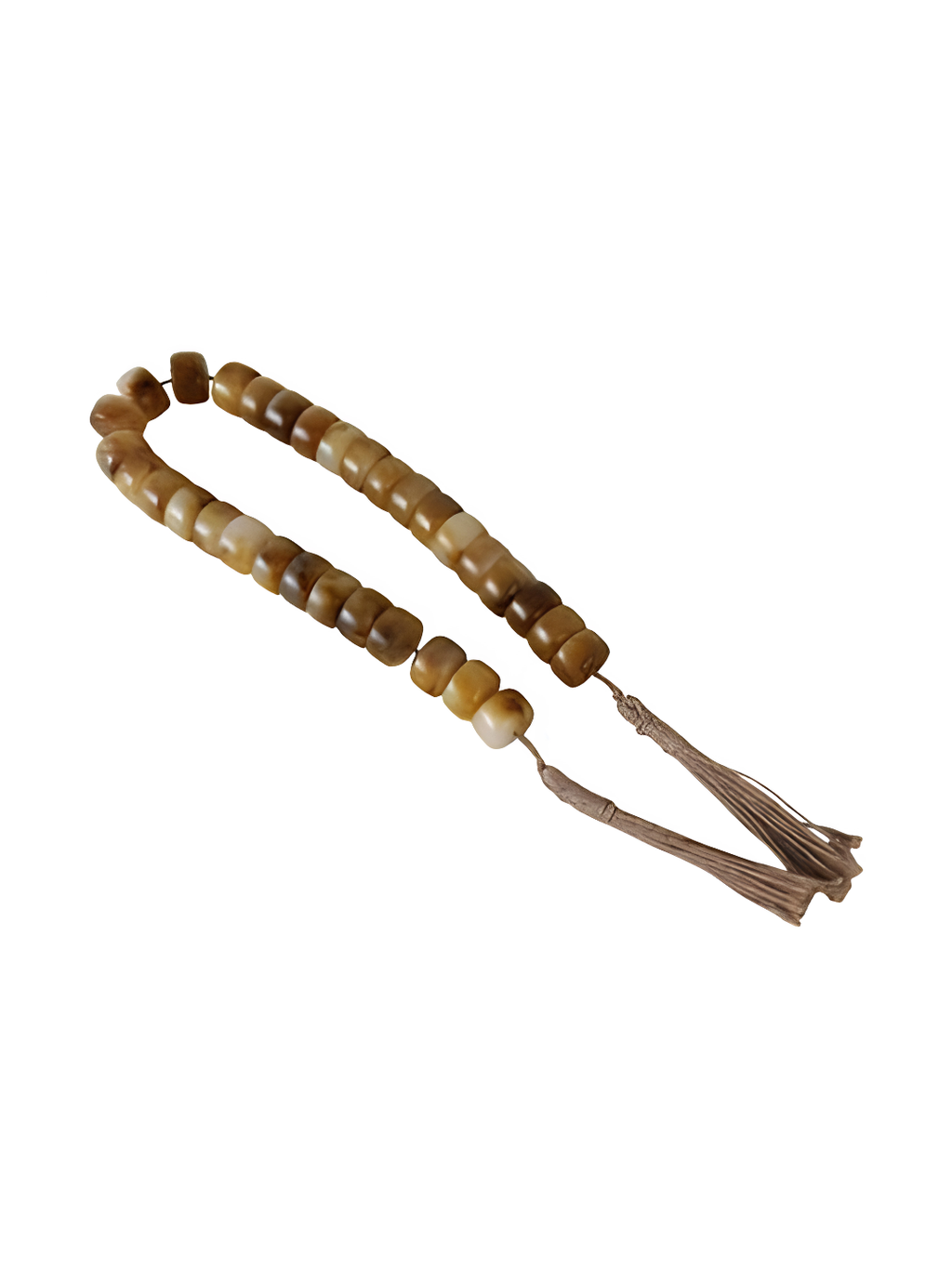 BEADS GARLAND BROWN