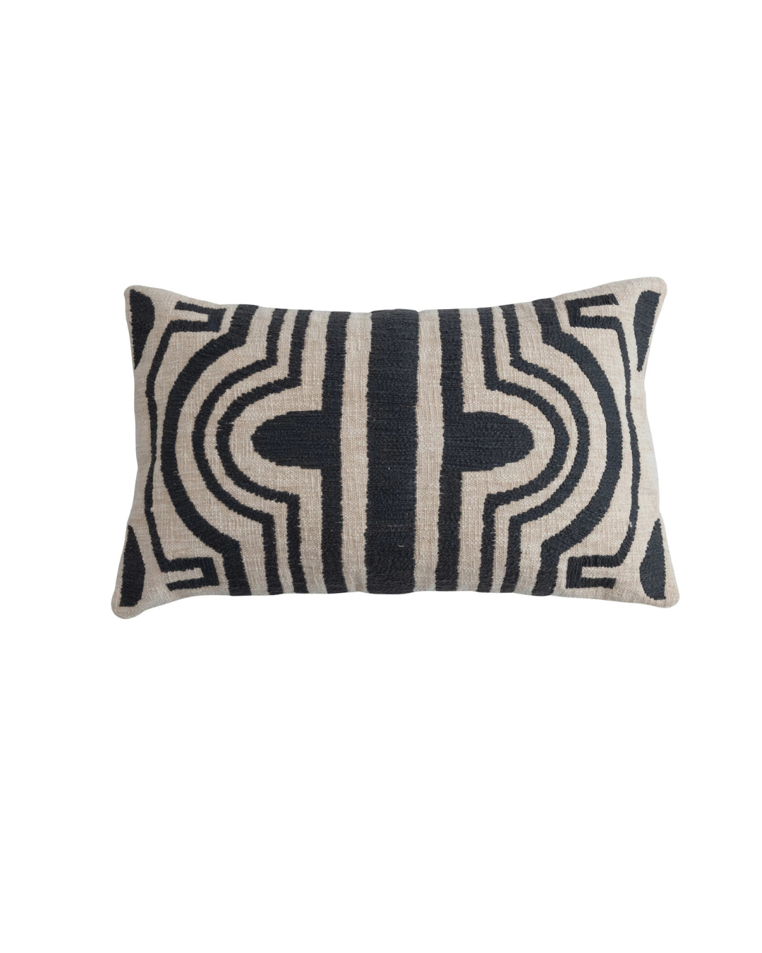 FUNDA DECO LINES BCO-NEGRO