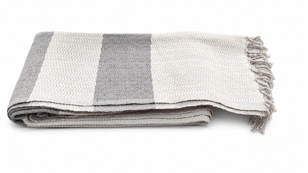 TOALLA LABRADA GRIS