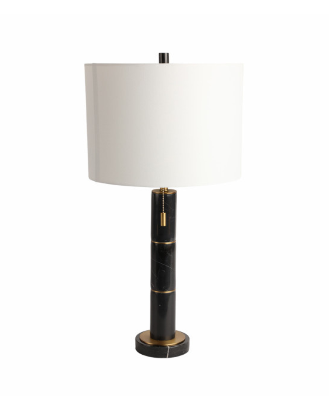 LAMPARA MARBLE BCO/NEGRO