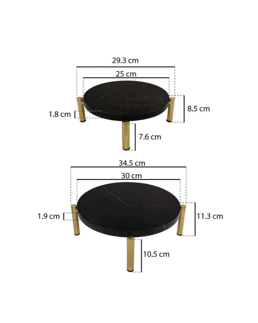 COCKTAIL GLASSES - BLACK