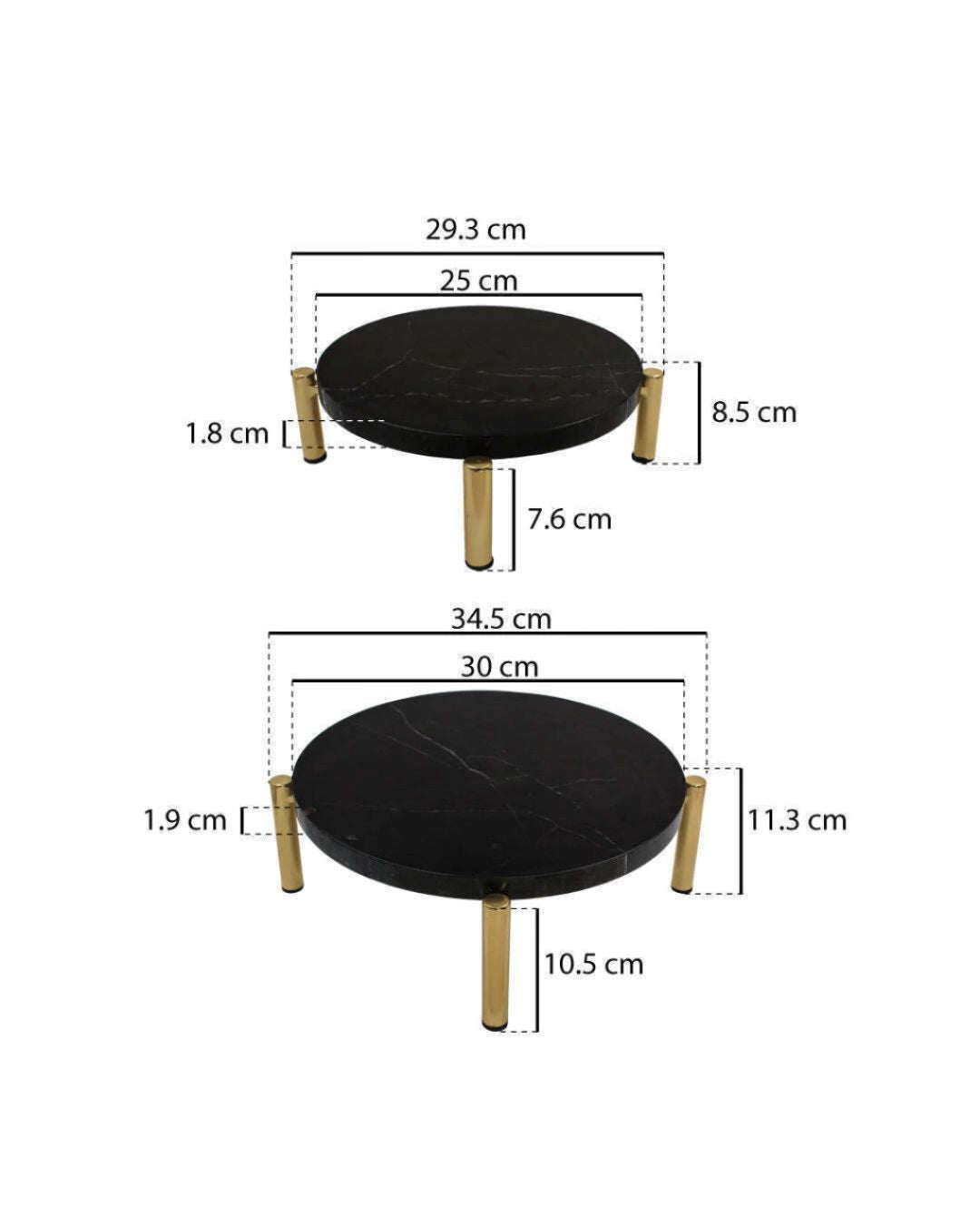 COCKTAIL GLASSES - BLACK