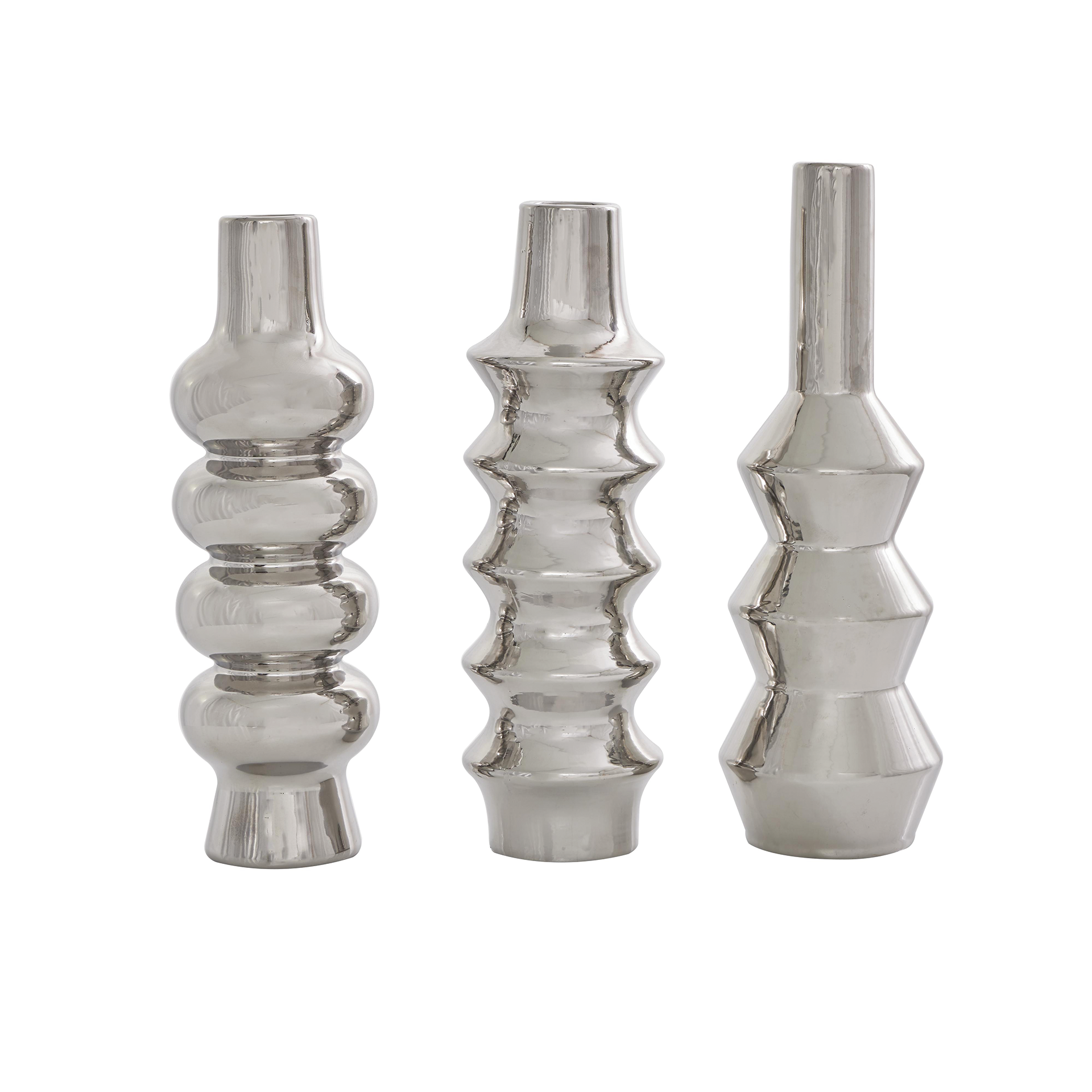 DECO ABSTRACT PLATA
