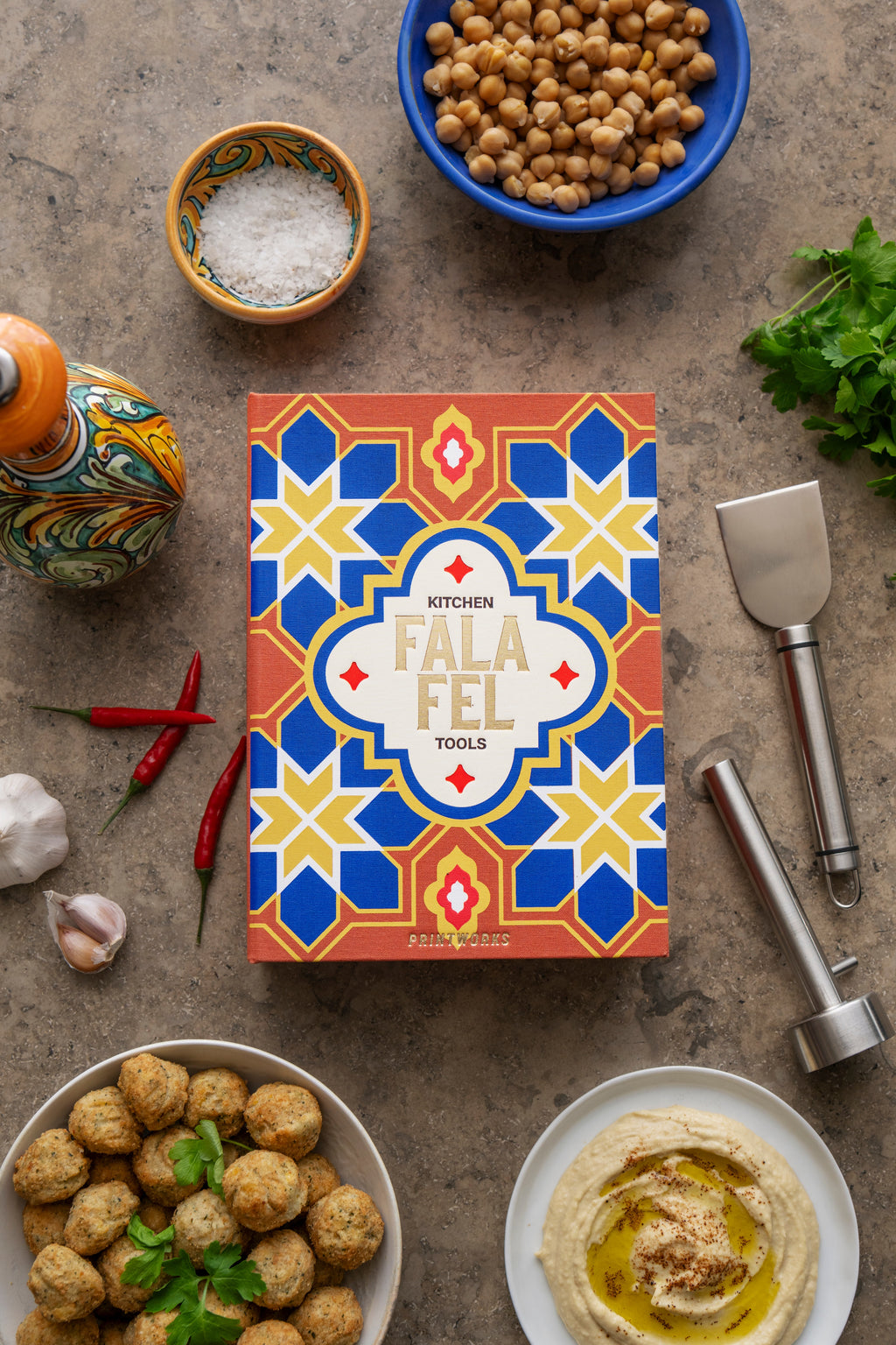 THE ESSENTIALS FALAFEL TOOLS