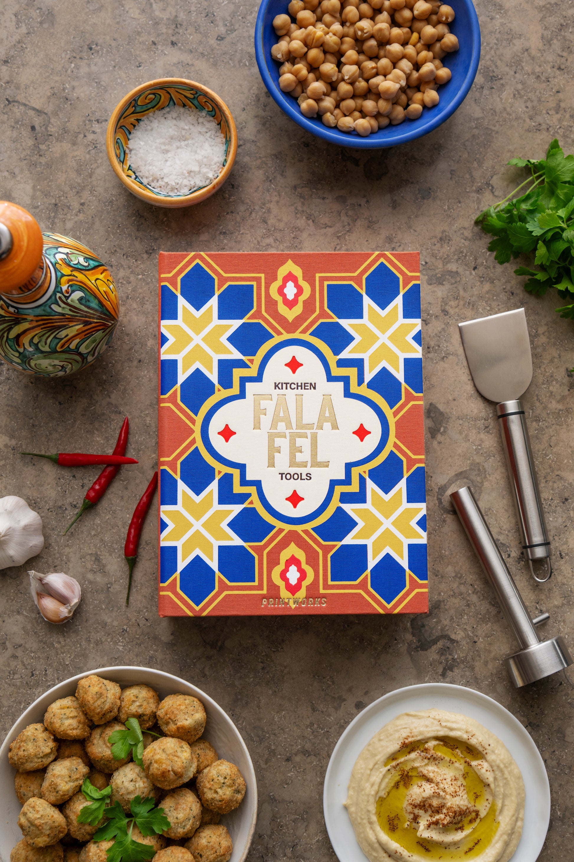 THE ESSENTIALS FALAFEL TOOLS
