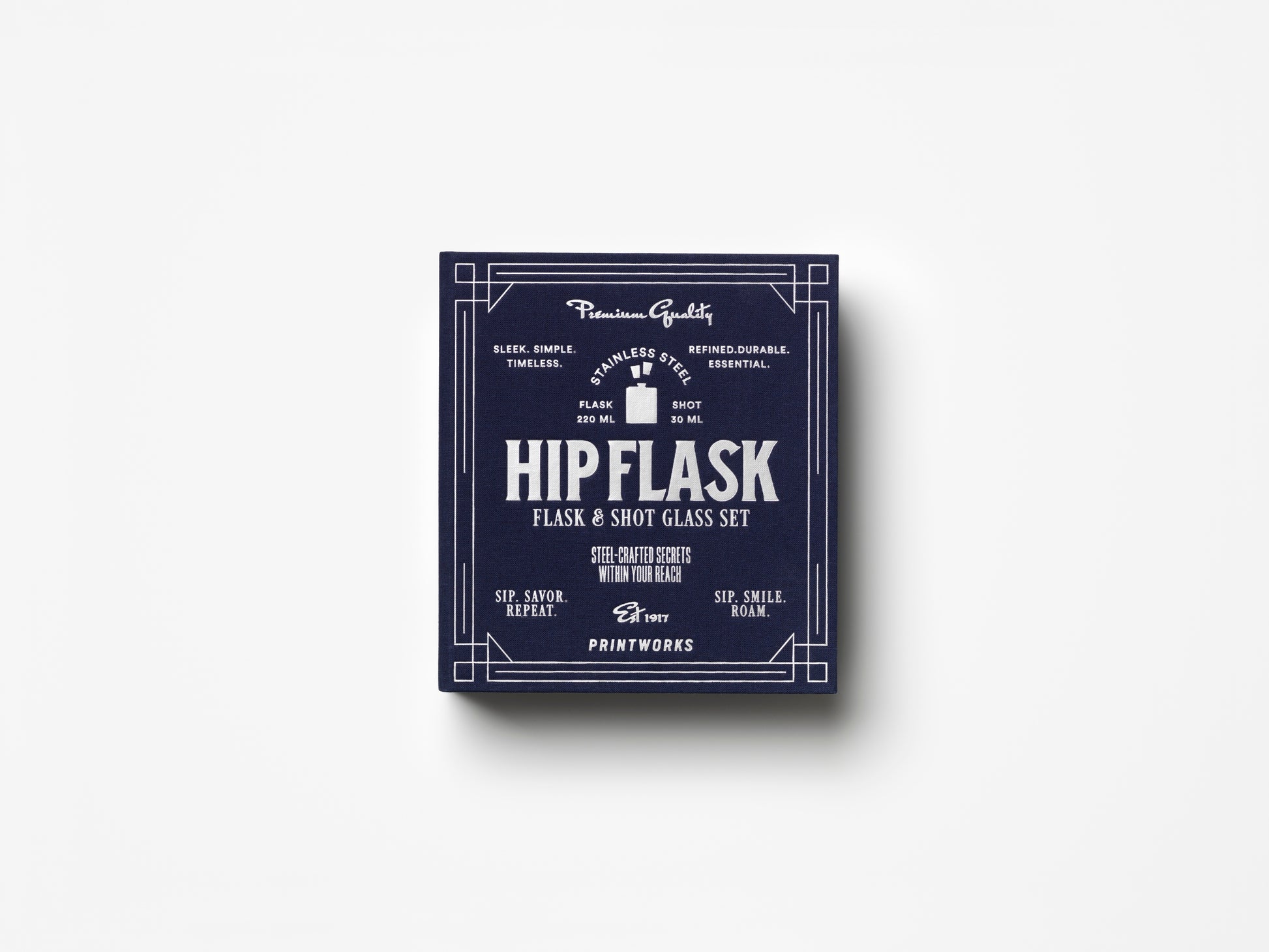 THE ESSENTIALS HIP FLASK