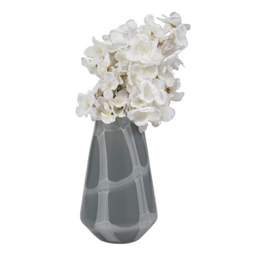 FLORERO VICTORIA GRIS MEDIUM