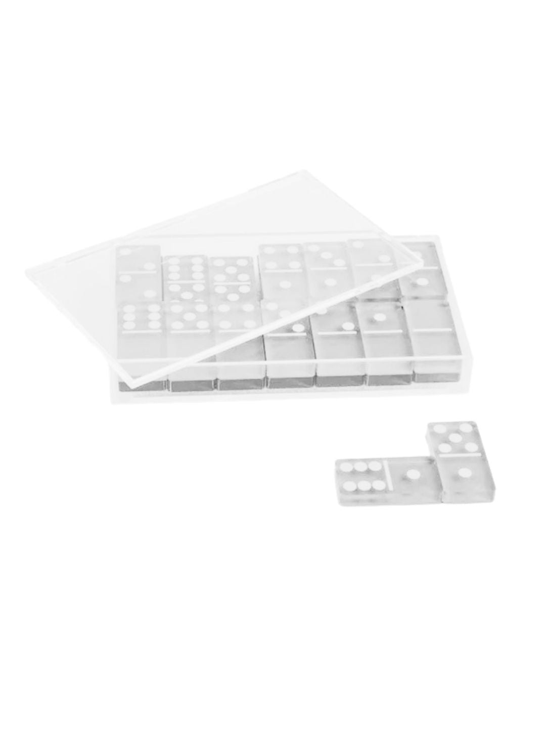 DOMINO CLEAR / WHITE