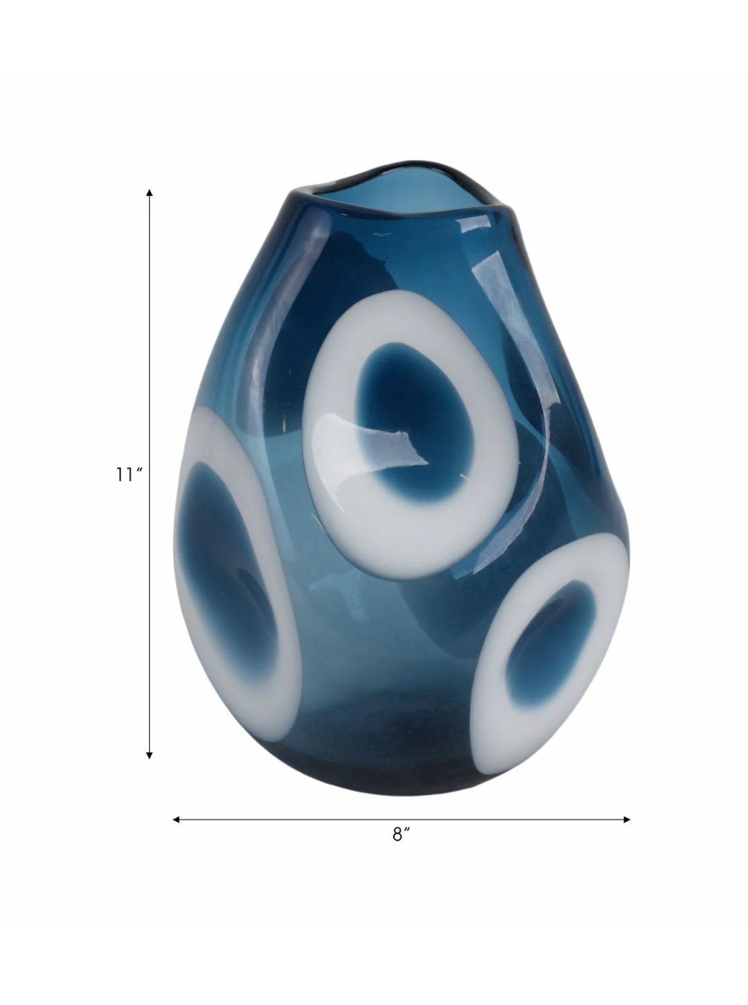 FLORERO CURVY POLKA CIRCLE